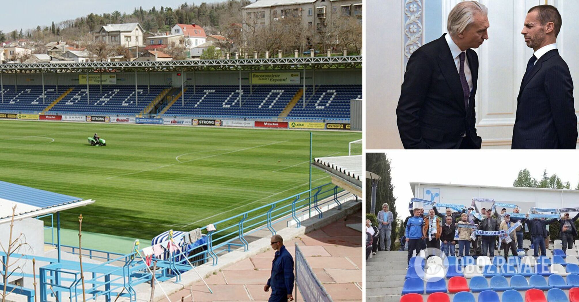 Ban from UEFA? Crimean clubs start in Russian soccer championship