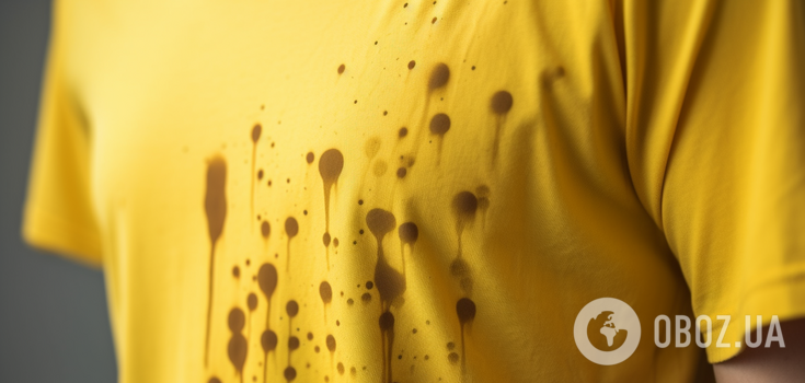 How to get rid of grease stains on colored clothes: detailed instructions