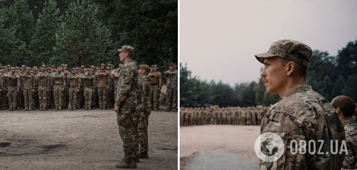 Azovstal defender meeting with soldiers after captivity