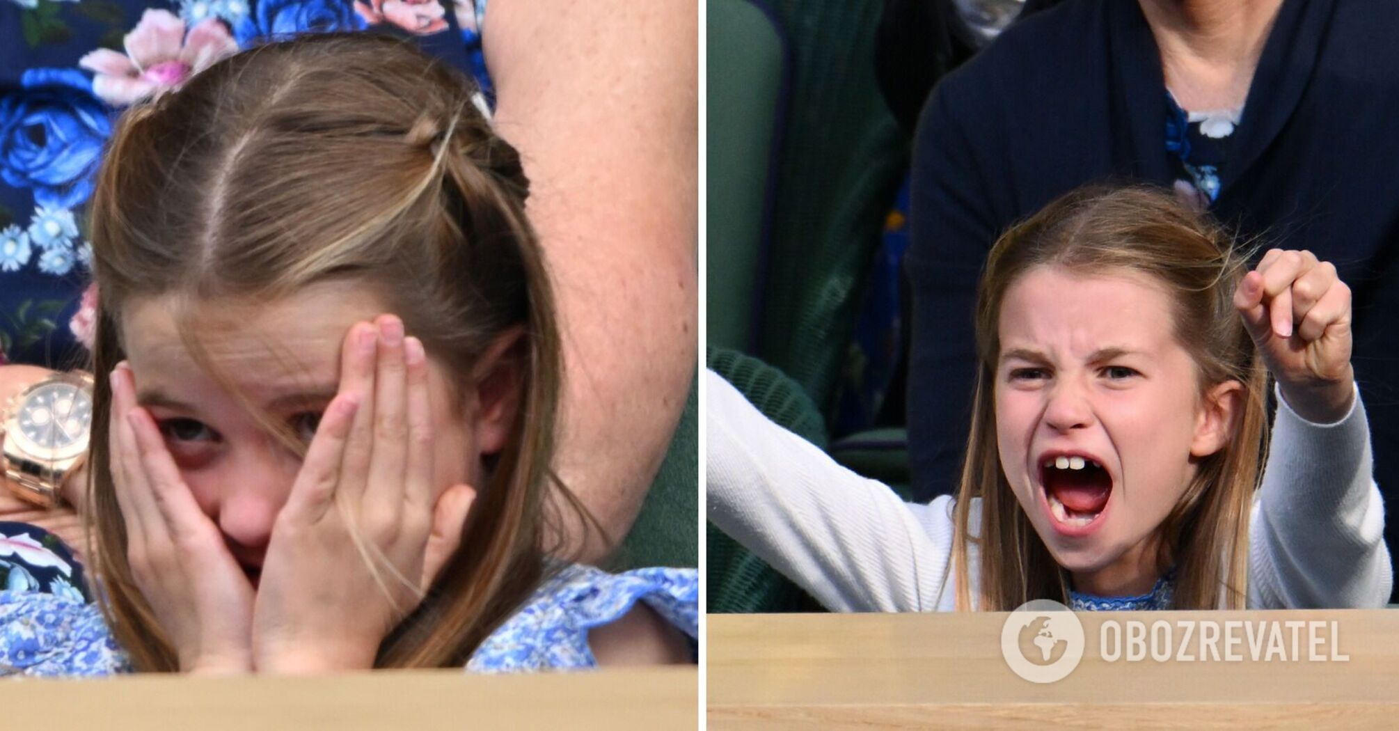 Podczas gdy Ludwik odpoczywał w domu: Księżniczka Karolina rozśmieszyła sieć swoją emocjonalną mimiką na Wimbledonie 2023. Zdjęcie