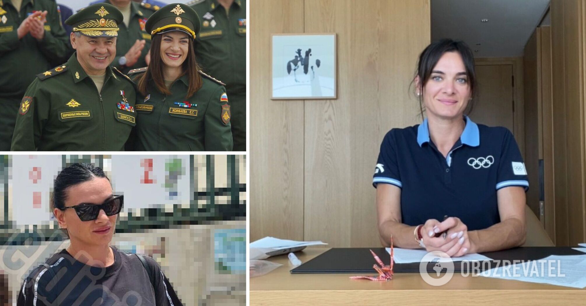 Olympic champion Isinbayeva, who fled to Spain, disavows Russian army and Putin, calling Russians losers