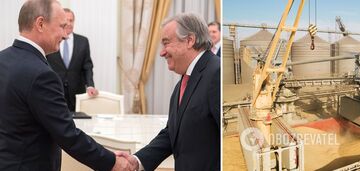 Guterres said he had promised Putin