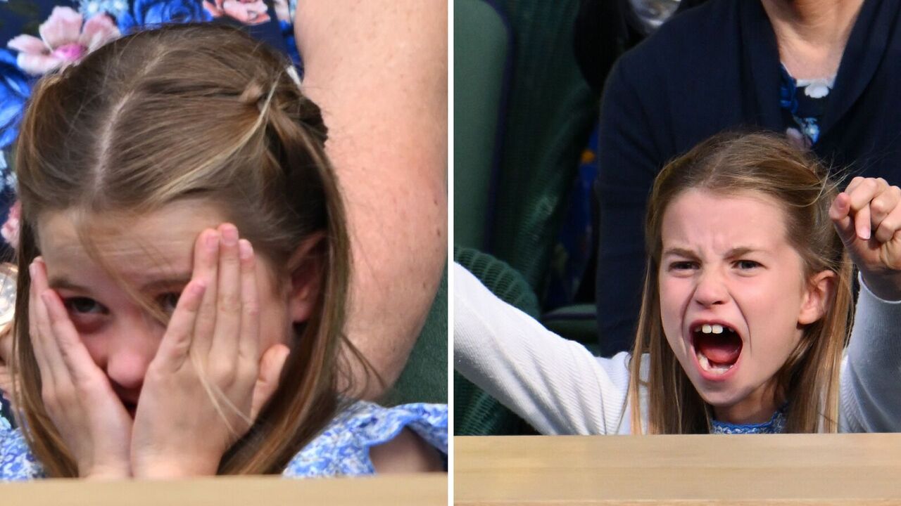While Louis was relaxing at home: Princess Charlotte made the web laugh with her emotional facial expressions at Wimbledon 2023. Photo