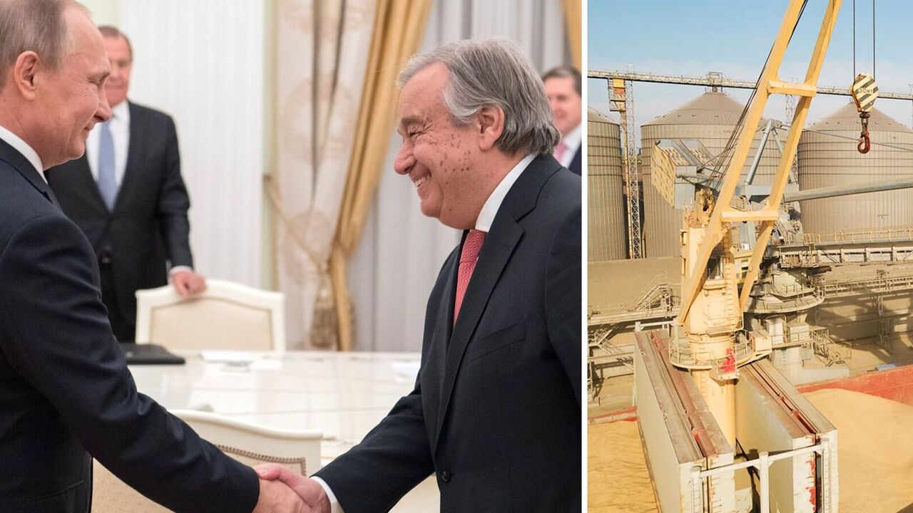 Guterres said he had promised Putin
