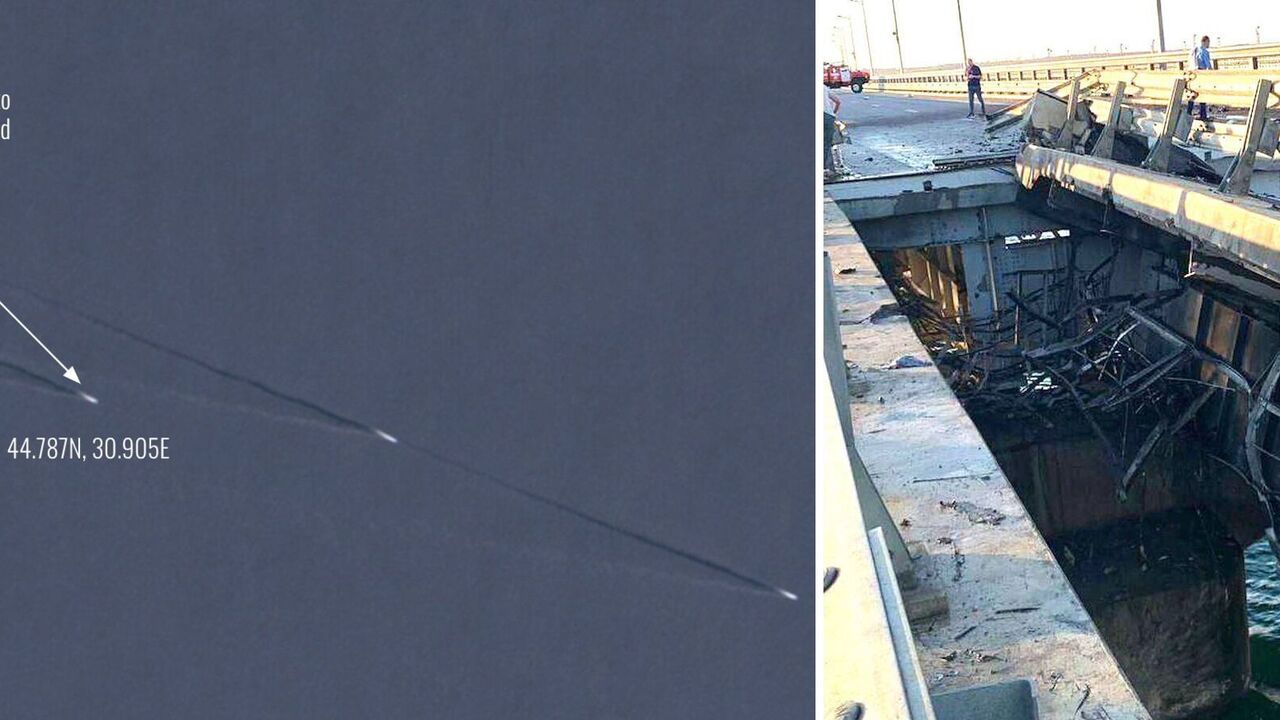 Attack on the Crimean bridge
