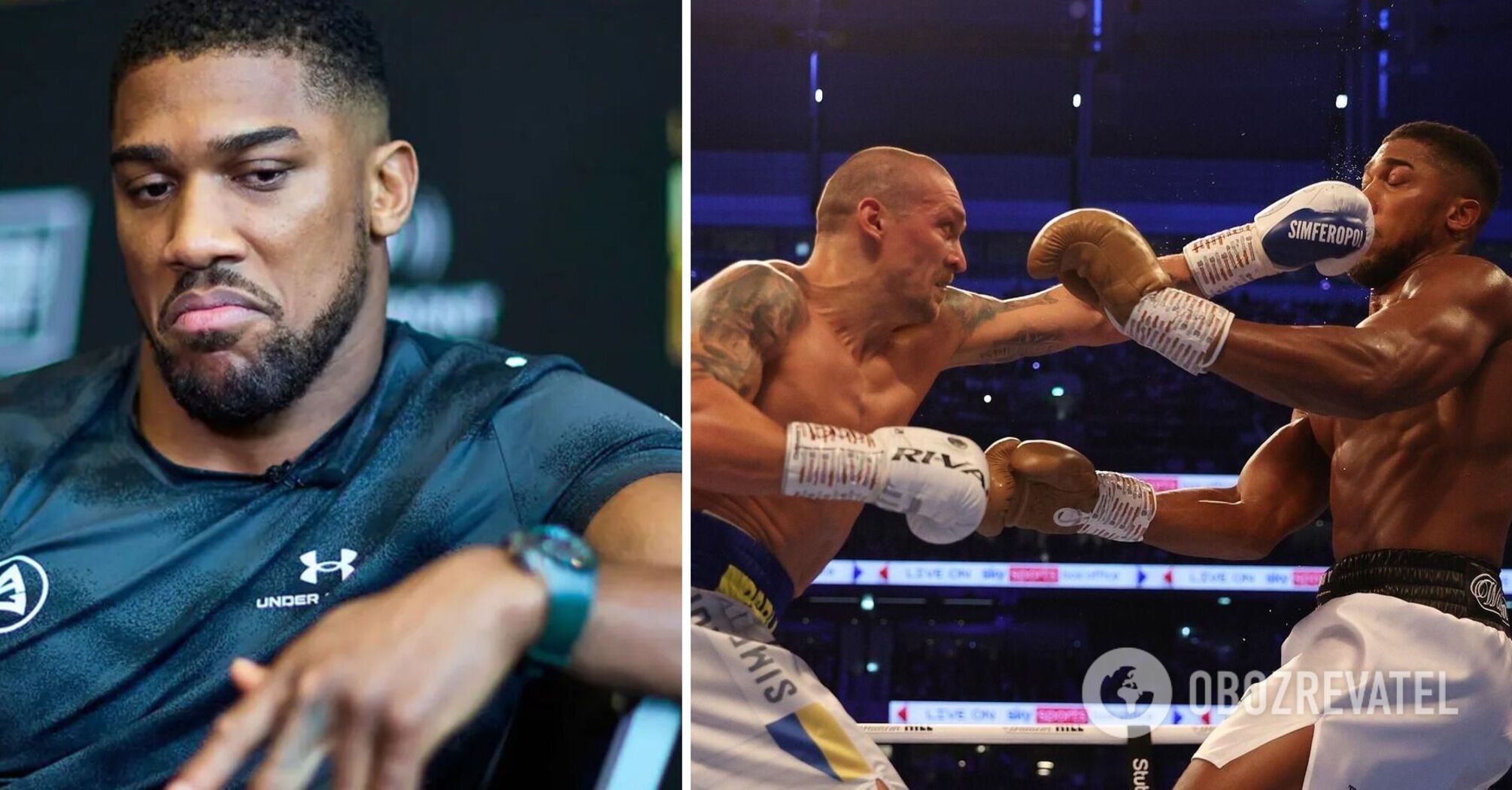 On the eve of the rematch with Usyk: Joshua named the worst mistake of his career