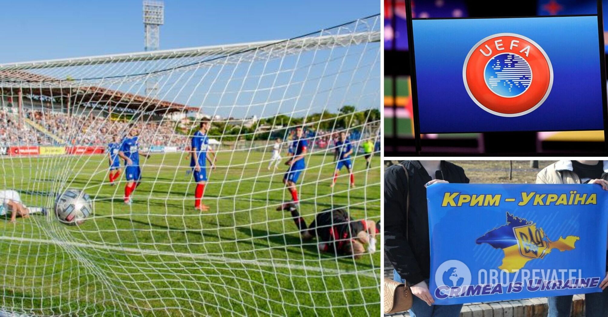 UEFA reaguje na udział krymskich klubów w mistrzostwach Rosji