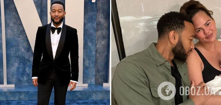 Five months after the birth of his daughter: John Legend became a father for the fourth time and showed a photo of the baby