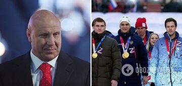 Crazy: Russian Olympic champion said that his country is opposed by 'an overwhelming minority'