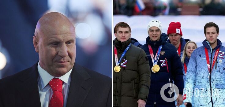 Crazy: Russian Olympic champion said that his country is opposed by "an overwhelming minority"