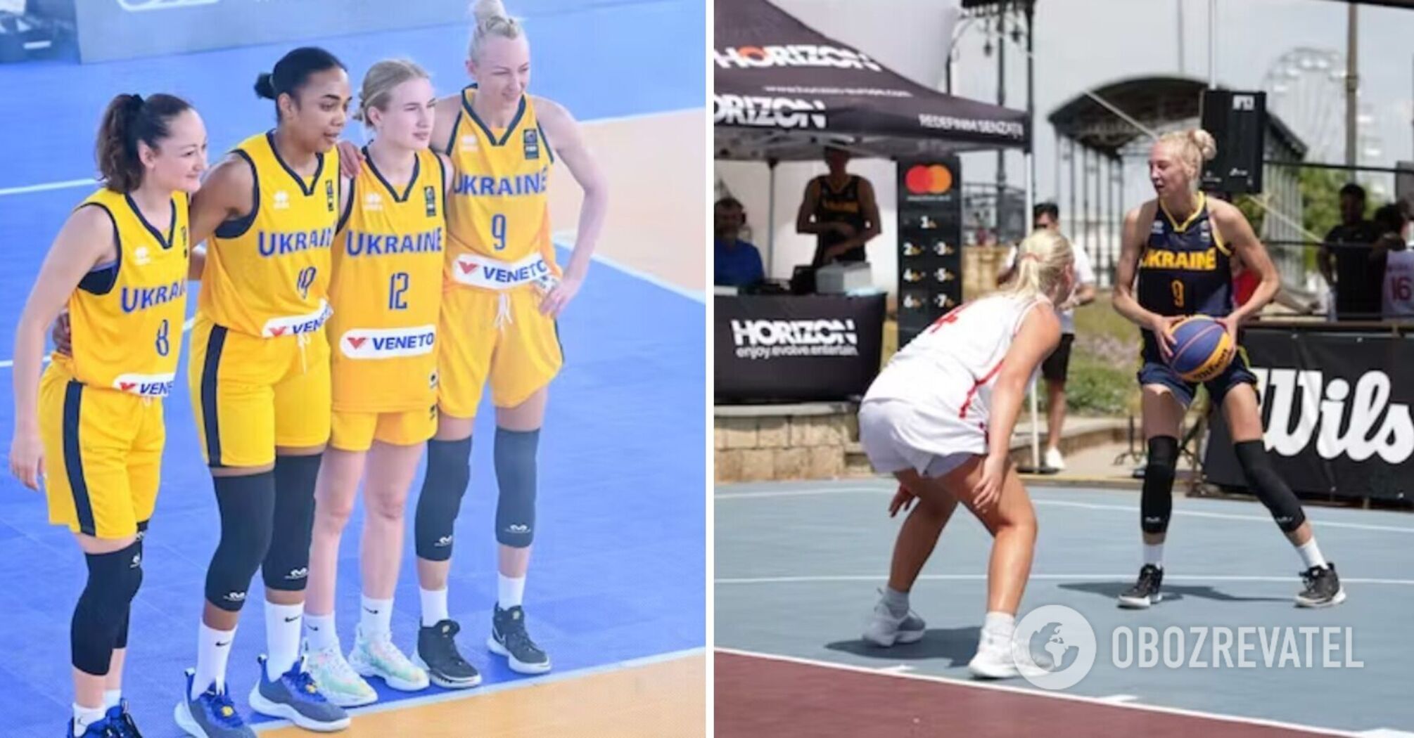 Ukrainian female players are out of the European Games 2023 in the 3x3 basketball tournament