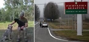 Przeszły na stronę dobra: psy z Białorusi stanęły w obronie granicy z Ukrainą. Wideo
