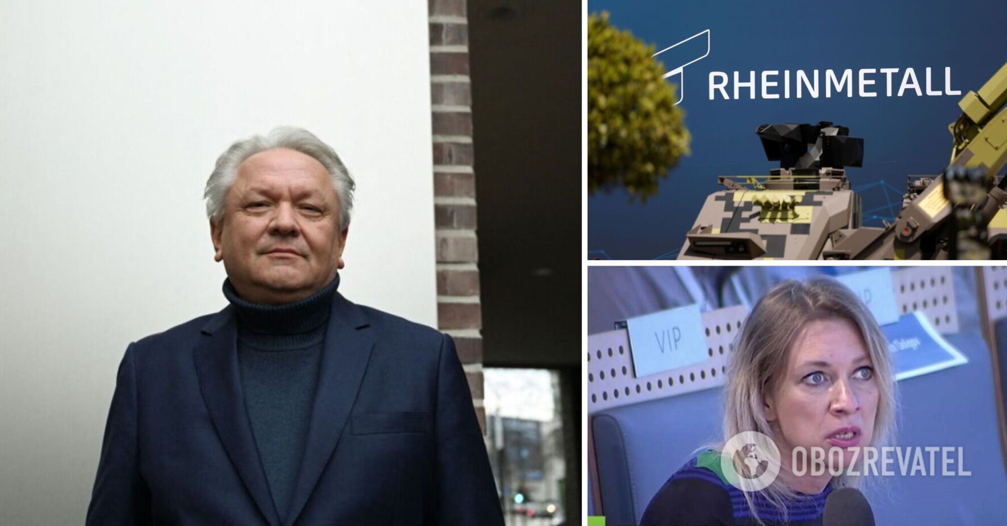 Zacharowa grozi zbombardowaniem fabryki Rheinmetall na Ukrainie: Niemcy odpowiadają