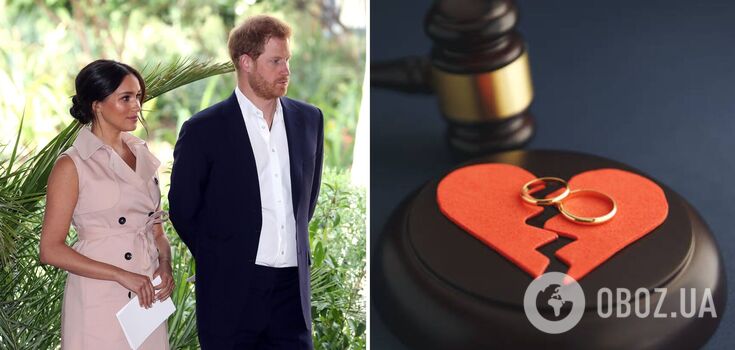 Prince Harry and Meghan Markle on the verge of divorce - media
