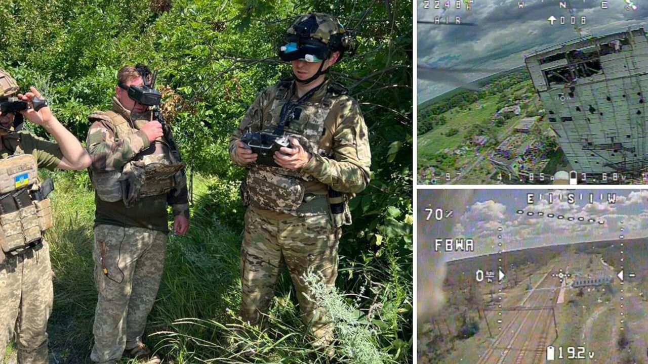 „Stajemy i wygrywamy": dowódca jednostki rozpoznania powietrznego „Baba Jaga" mówił o sytuacji na kierunku Kupiańsk. Zdjęcie