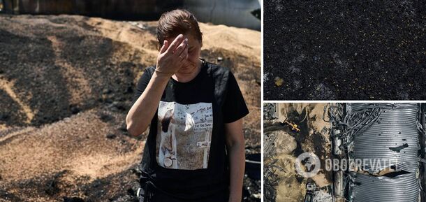 Grown under sirens, harvested under shelling: a grain harvest destroyed by Russians was shown in Odesa. Photo