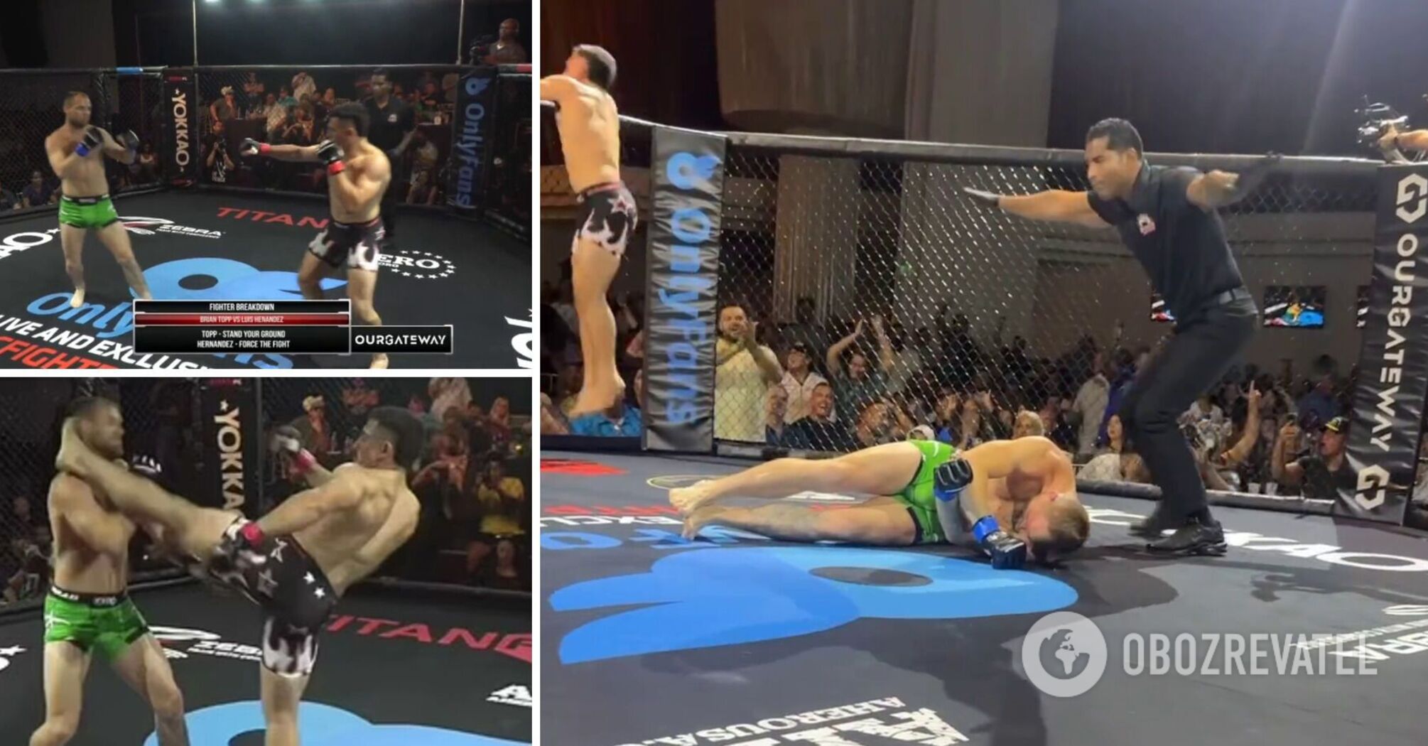 W 1 sekundę. Zawodnik MMA wygrywa przez najszybszy nokaut w historii. Wideo