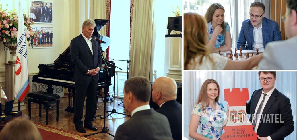 Ukrainian world champion starred in an advertisement with the Russian president for the FIDE tournament