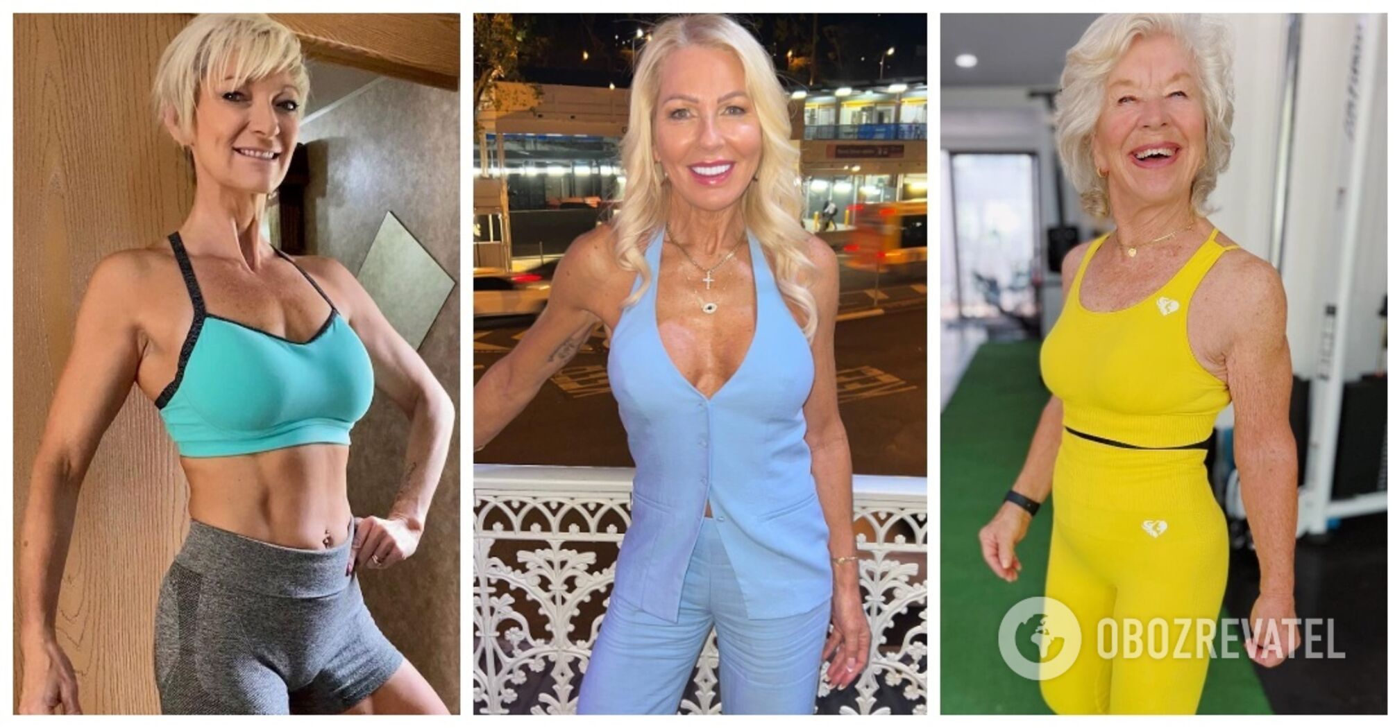 Prześcignąć młodych: babcie fitness, które mają świetną sylwetkę w wieku 50+. Zdjęcie