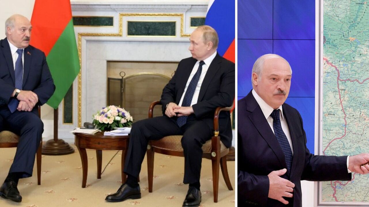 Lukashenko came to Putin with a new map: now it shows the offensive from Poland. Video