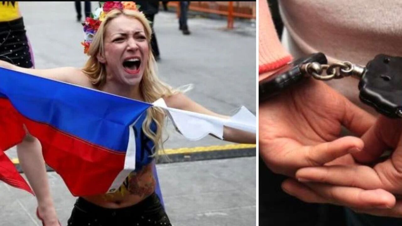 19-letnia Ukrainka złamała maszt okupanta w Zaporożu: grozi jej rok więzienia