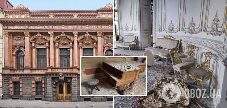 Old stained-glass windows smashed, furniture damaged: photos and video of the House of Scientists in Odessa after a night flight