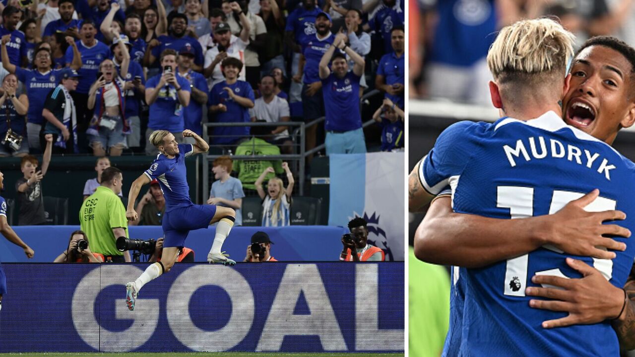 Mudryk scored his first goal for Chelsea with a spectacular strike. Video