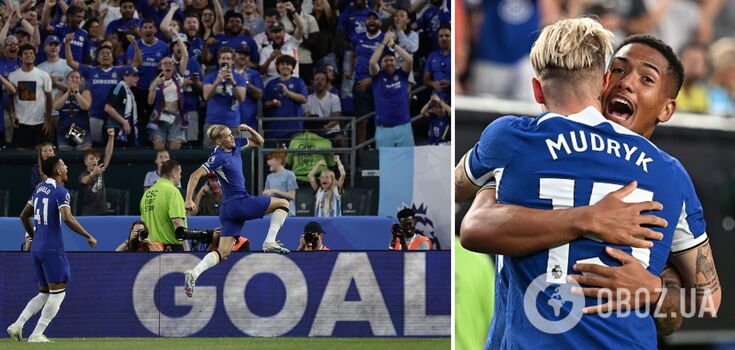 Mudryk scored his first goal for Chelsea with a spectacular strike. Video