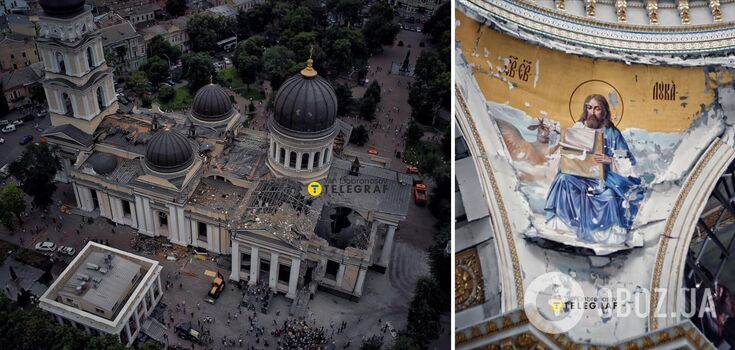 "The enemy does not believe in God": photographer showed apocalyptic images of the destroyed center of Odessa
