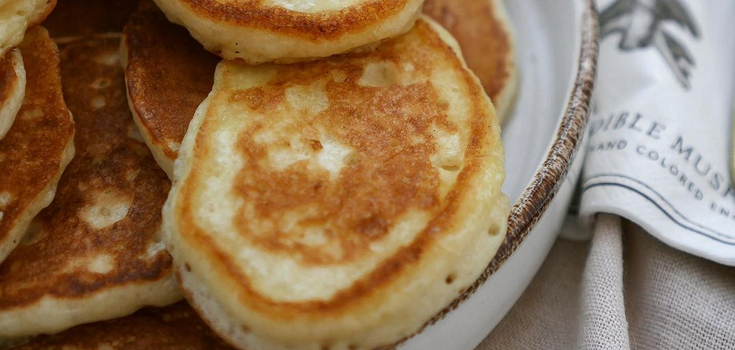 Homemade pancakes