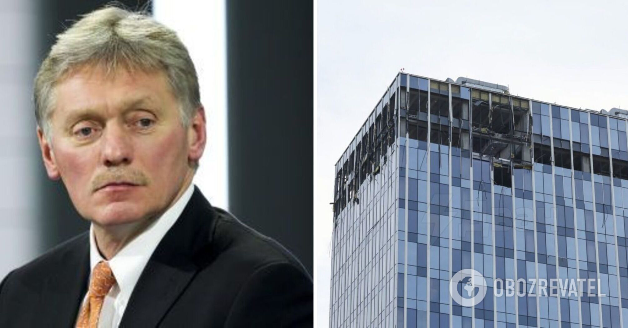 Pieskow odmówił komentarza na temat ataku dronów na Moskwę i przekierował pytanie: Rosjanie domagają się ataków na Kijów
