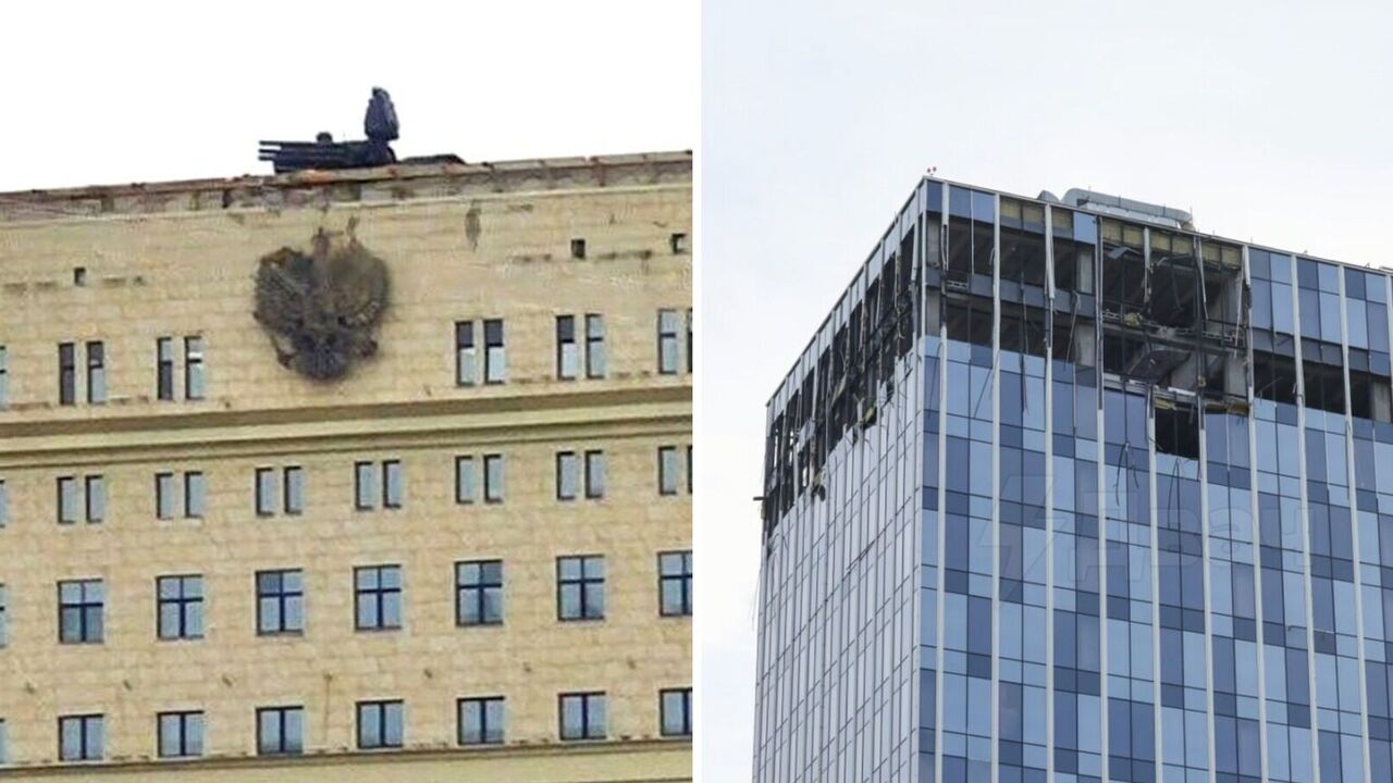 Media: Pantsir missile system on roof of Russian defence ministry building fails to shoot down drone attacking Moscow