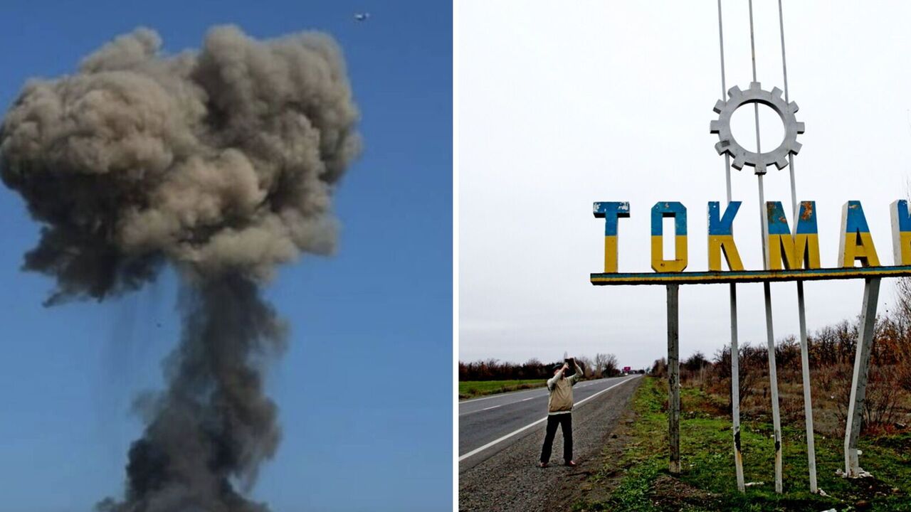 Ukrainian Armed Forces launch missile strike on occupied Tokmak: a series of explosions occurred near the logistics route