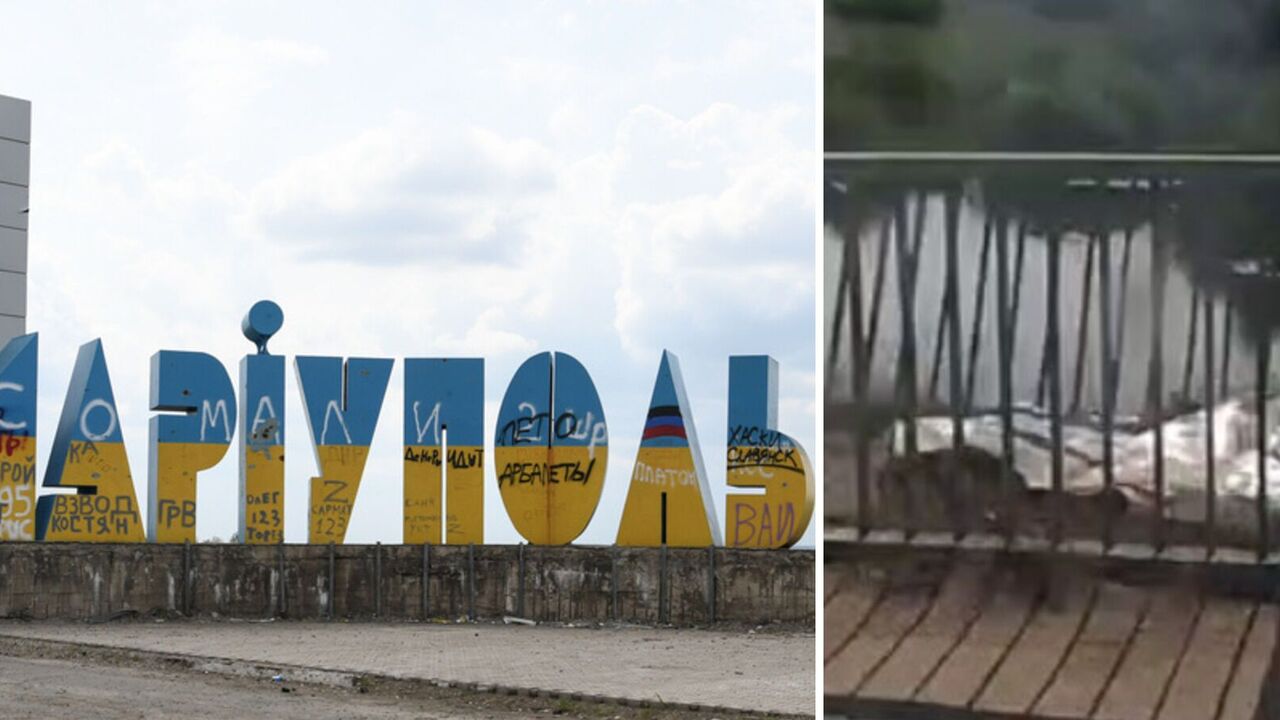 Okupanci zaminowują wszystkie mosty w Mariupolu i ustawiają w ich pobliżu struktury obronne