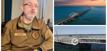 'This is a normal tactic': Reznikov said that Ukraine will continue to strike the Crimean bridge