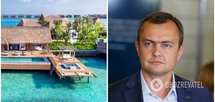 'Servant of the people' Aristov, in charge of national security, was exposed in a hotel in the Maldives: the party has reacted