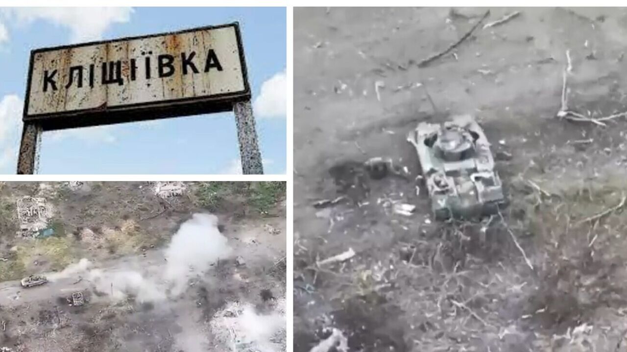 Footage of the battle in Klishchiivka, where the AFU completely destroyed a group of Russian paratroopers, has appeared online