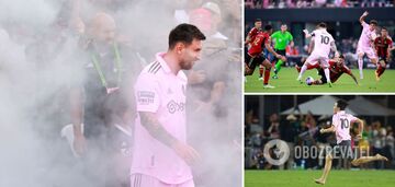 Messi zadebiutował w nowej drużynie i wywołał sensację, strzelając dwa gole w 13 minut. Wideo
