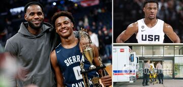 Syn legendarnego LeBrona Jamesa miał zatrzymanie akcji serca na treningu