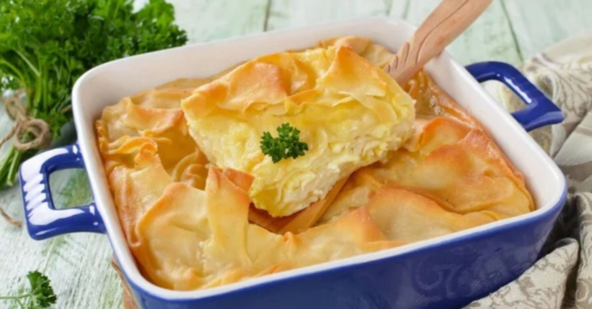 Przepis na leniwe chaczapuri z lawaszem