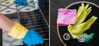 Jak łatwo usunąć tłuszcz z rusztów piekarnika: niedrogi sposób