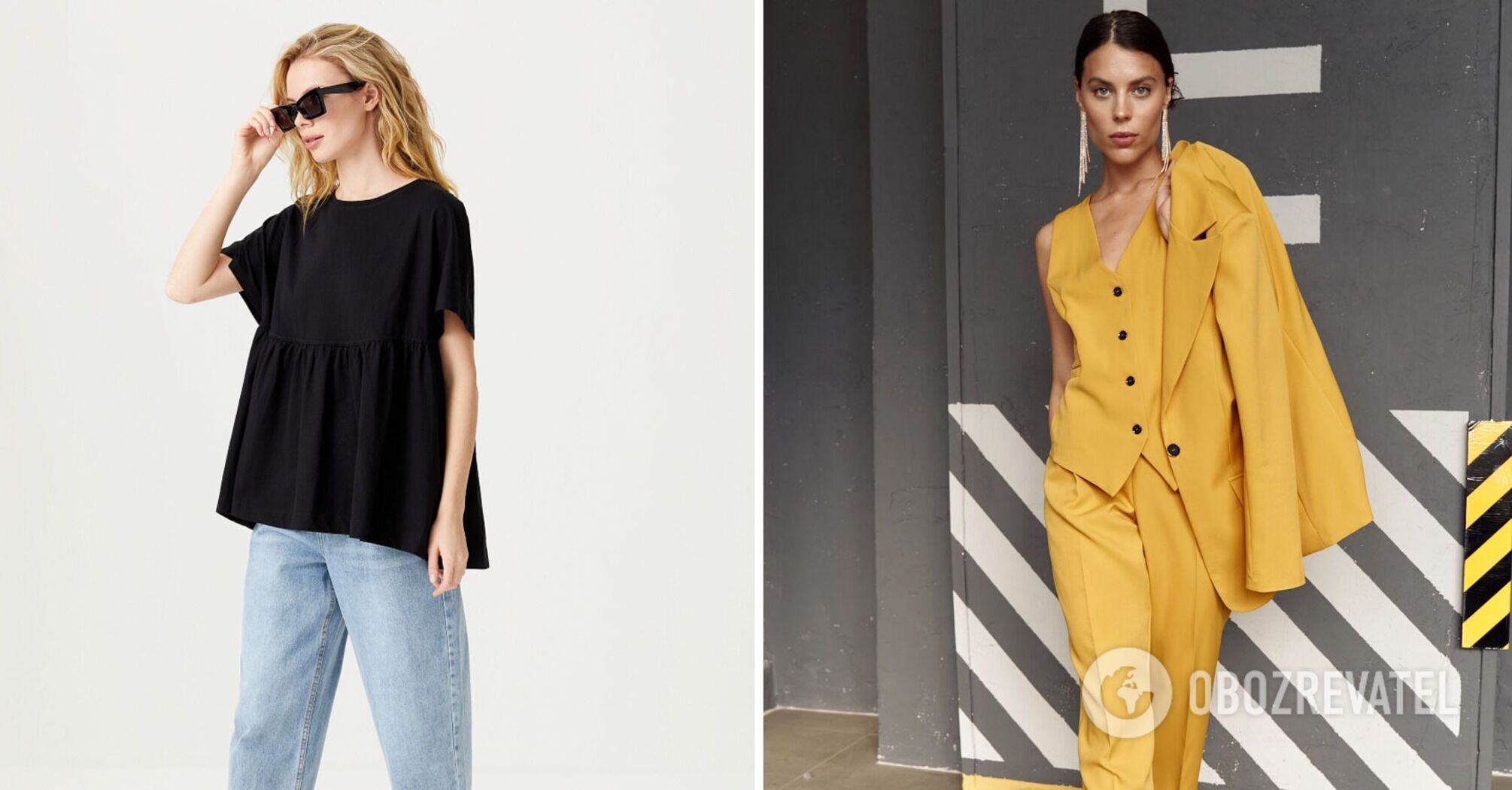 Yellow color and classic suits are back in fashion again