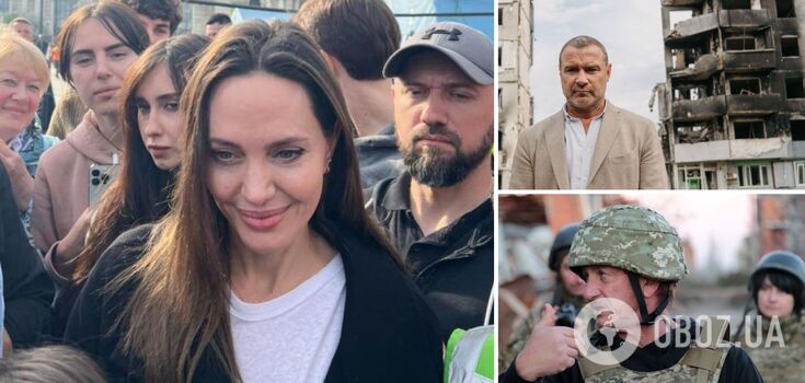 Gwiazdy Hollywood na Ukrainie w czasie wojny