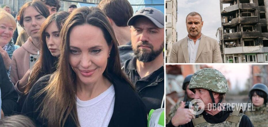 Gwiazdy Hollywood na Ukrainie w czasie wojny