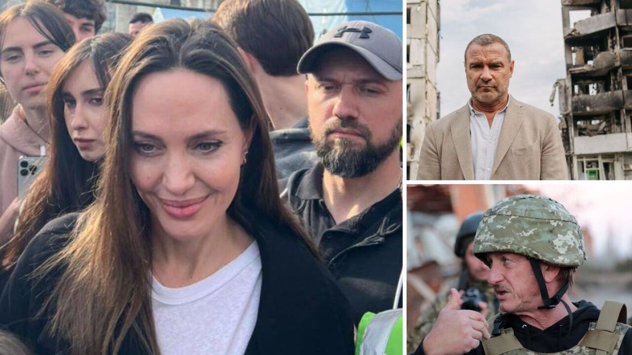 Gwiazdy Hollywood na Ukrainie w czasie wojny