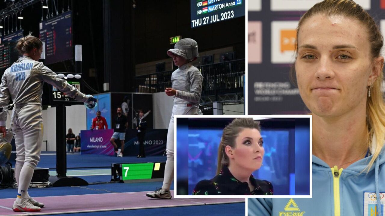 Skabeeva can't contain herfelf over IOC decision on "inadequate and crazy" Kharlan. Video