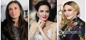 Demi Moore, Madonna and other stars who changed the shape of their chins. Photos before and after
