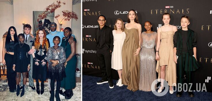 Their love is enough for everyone: six celebrities who are raising five or more children. Photo