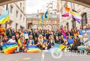 Ola Polakowa jako "Niezniszczalna" poprowadziła kolumnę Ukrainian Pride w Londynie