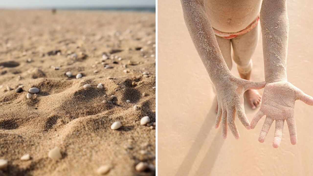 How to keep sand from sticking to the beach: simple ways